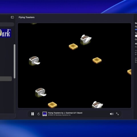 Afterglow Runs Classic After Dark Screen Savers on Macs