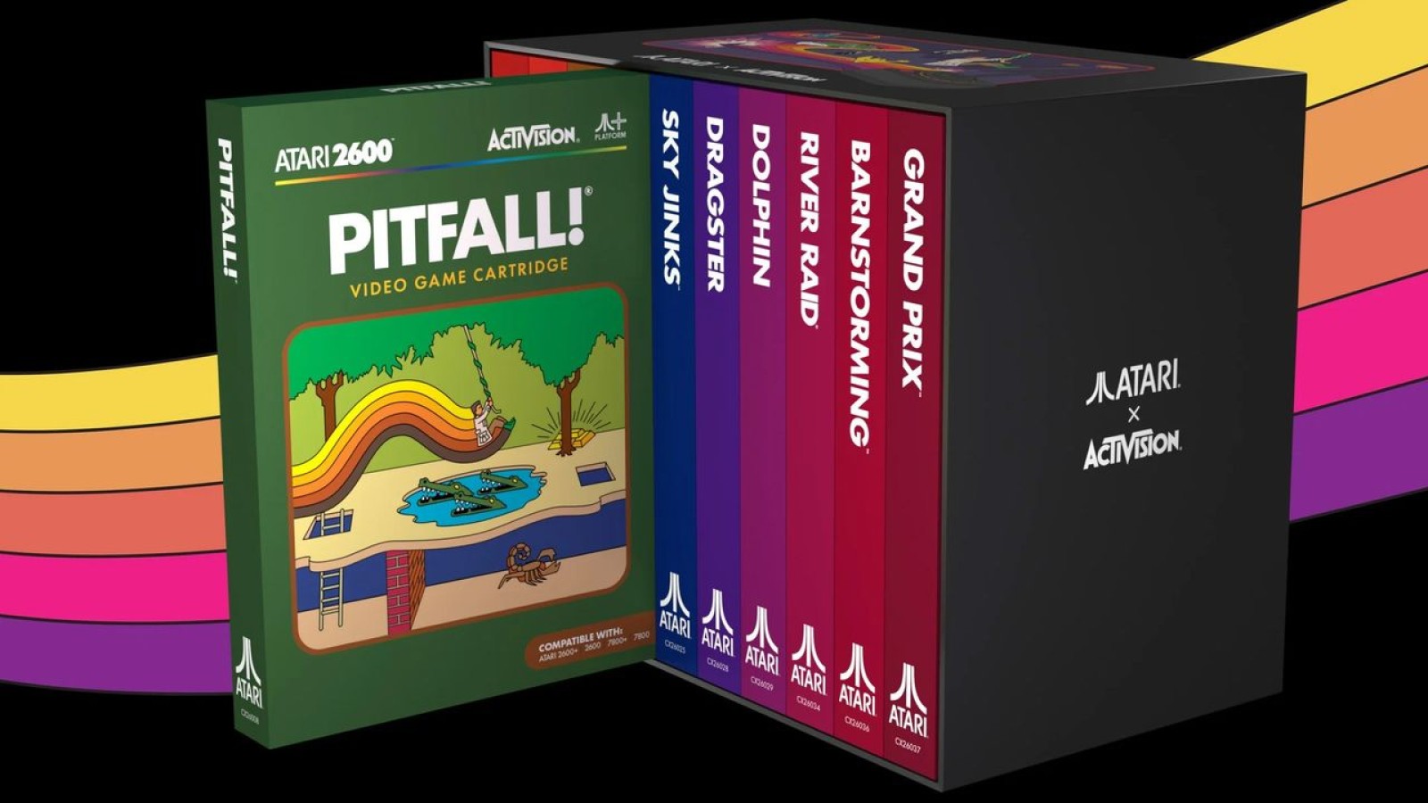 Atari x Activision Collection Revives 39 Classic Games on Cartridges