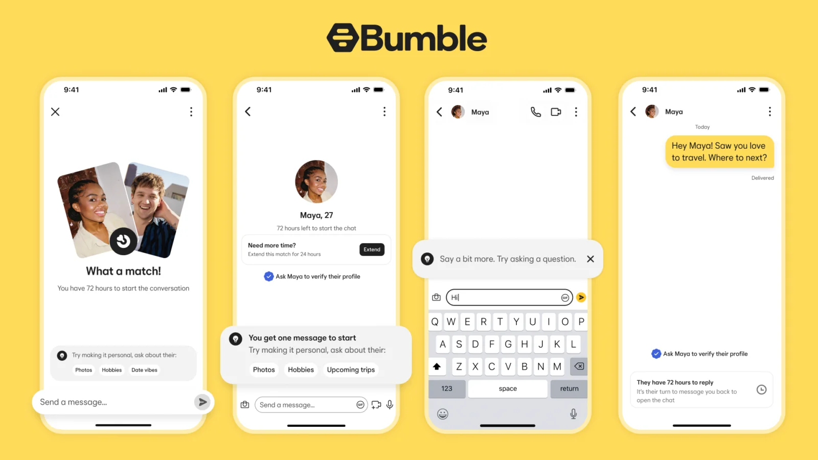 Bumble Drops Women-First Messaging Rule in App Overhaul - Bumble messaging change