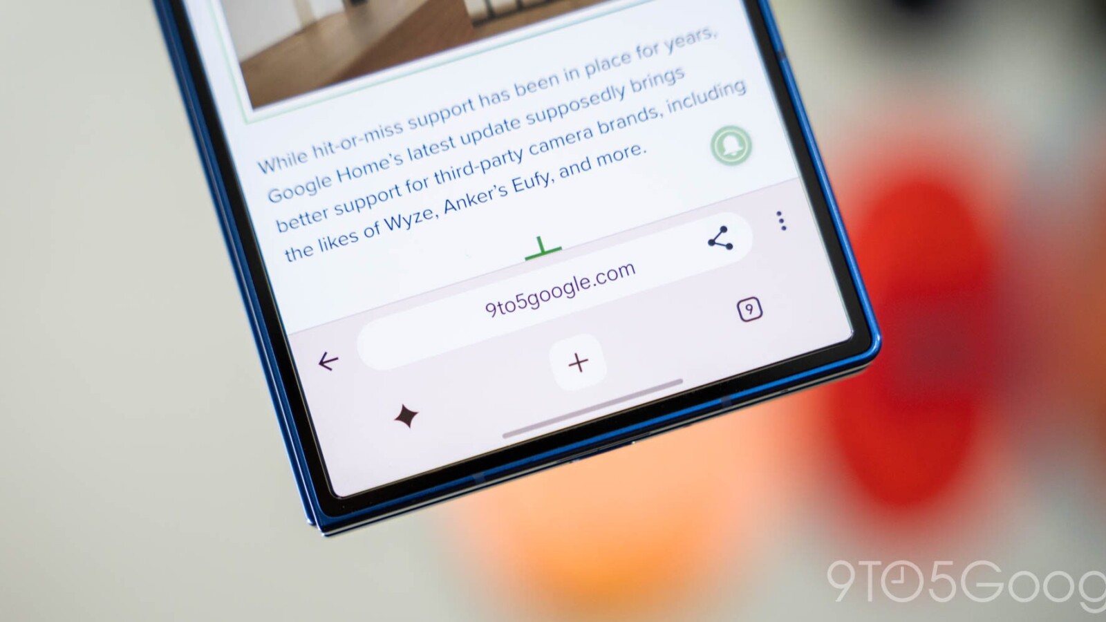 Chrome for Android Navigation Bar Gets a New Redesign