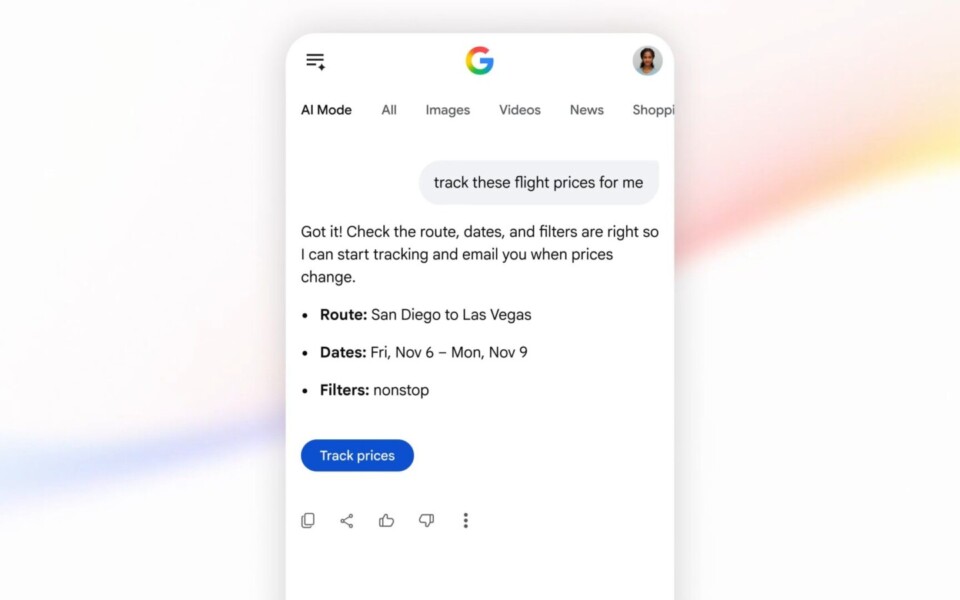 Google AI Mode Adds Flight Price Tracking and Hotel Booking