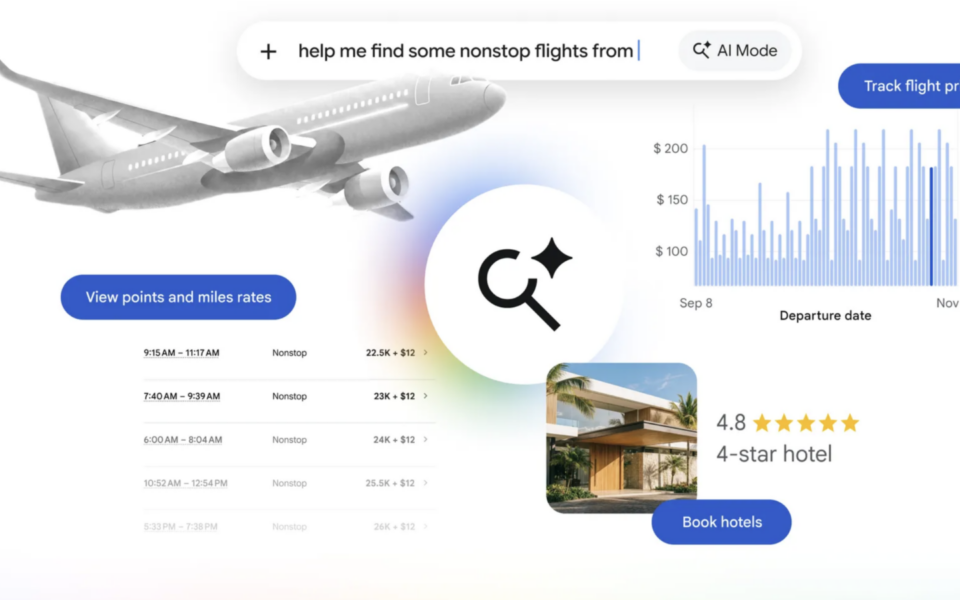 Google AI Mode Adds 3 New Travel Booking Tools in Search