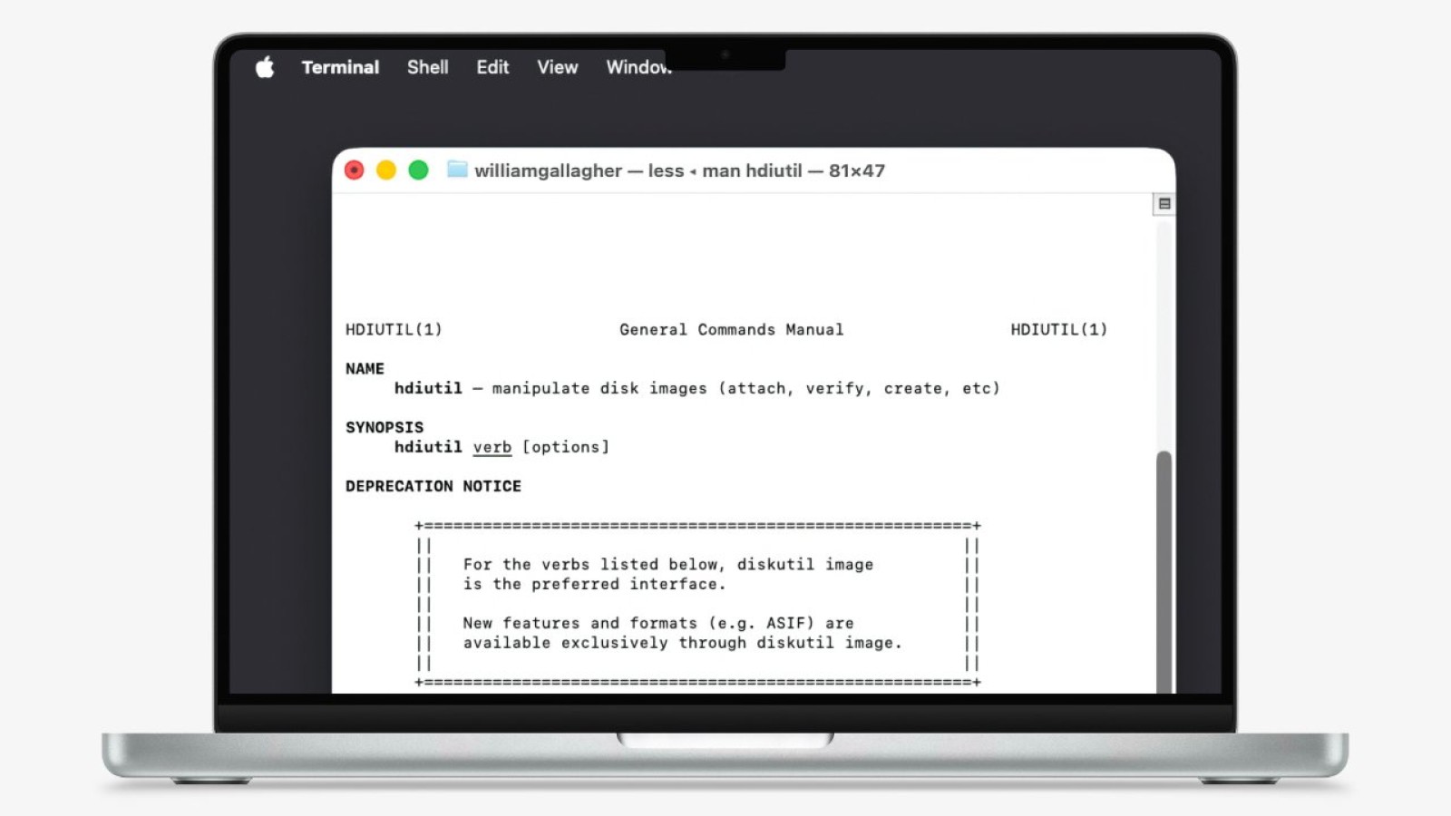 macOS to Remove hdiutil Disk Image Tool in Future Release - hdiutil macOS