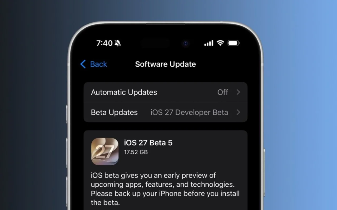 iOS 27 Beta 5: New Search Settings and Redesigned Icons