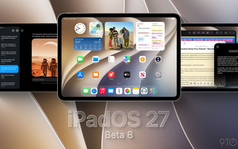 Apple Ships iPadOS 27, watchOS 27 Beta 8 Ahead of RC
