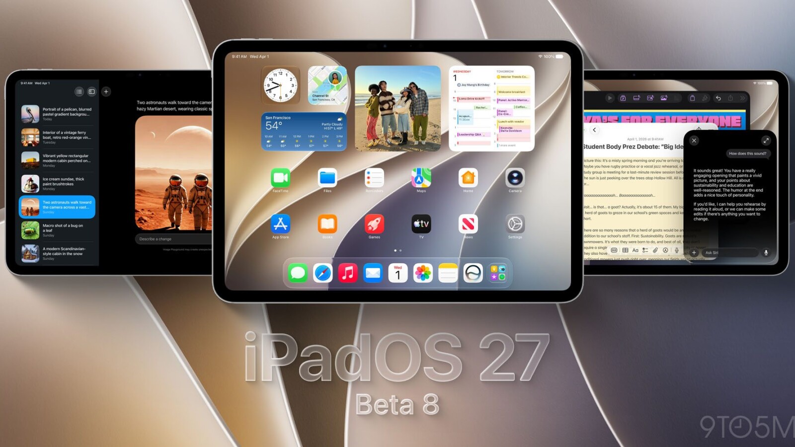 Apple Ships iPadOS 27, watchOS 27 Beta 8 Ahead of RC - iPadOS 27 beta 8
