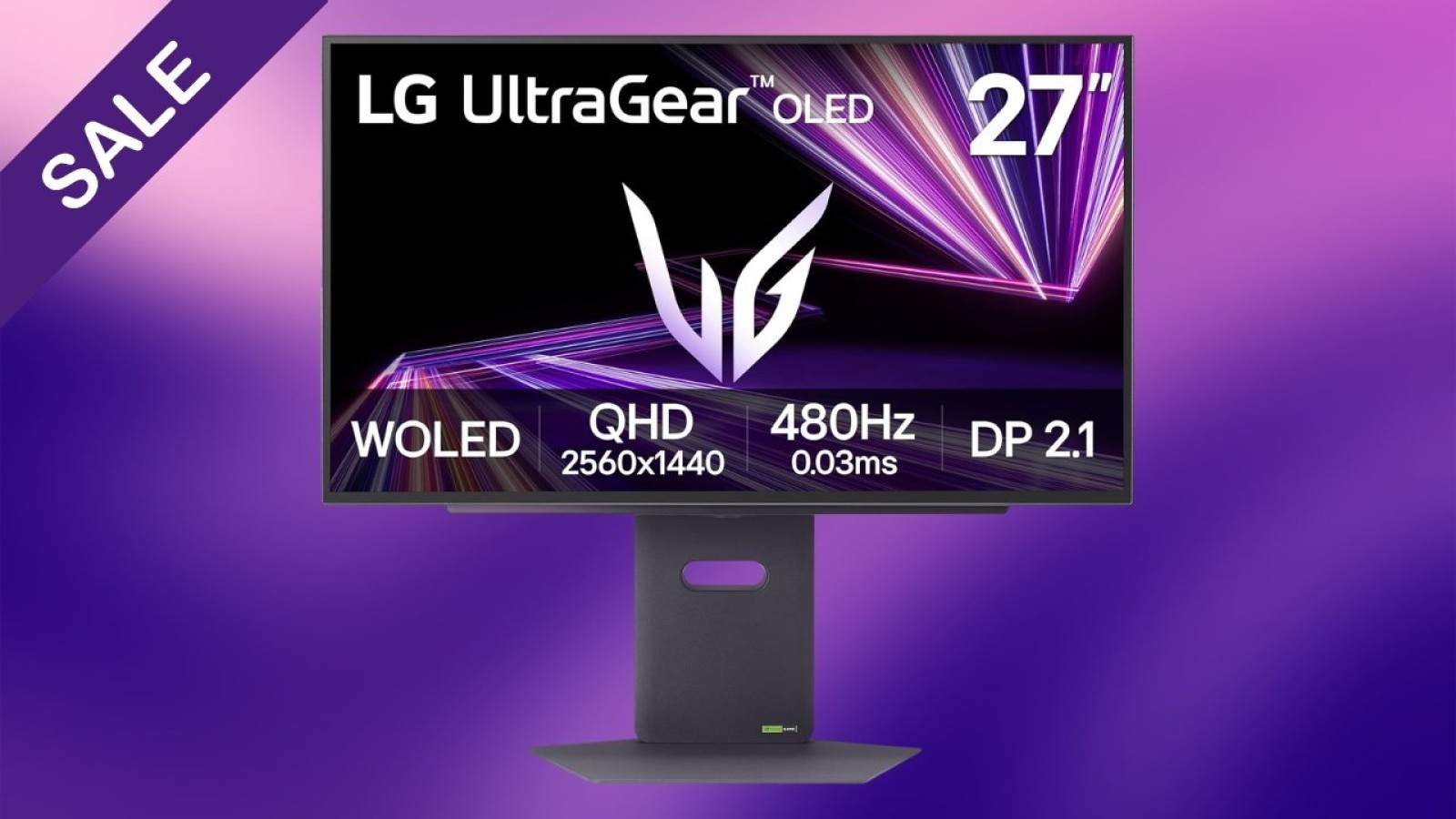 LG 27" UltraGear OLED Monitor Drops to Lowest-Ever Price - LG UltraGear OLED monitor