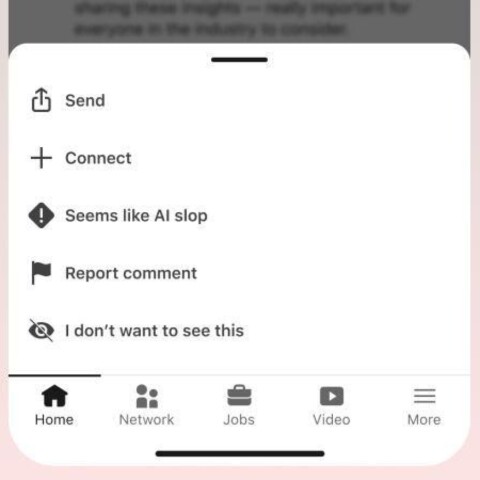 LinkedIn AI Slop Button Clicked by Over One Million Users