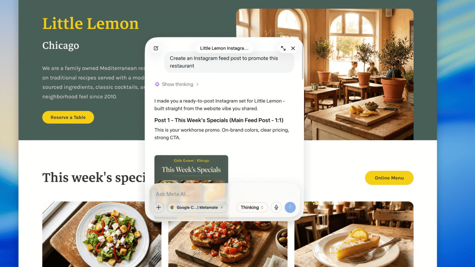 Meta AI Launches Dedicated Mac App With Screen Sharing - Meta AI Mac app