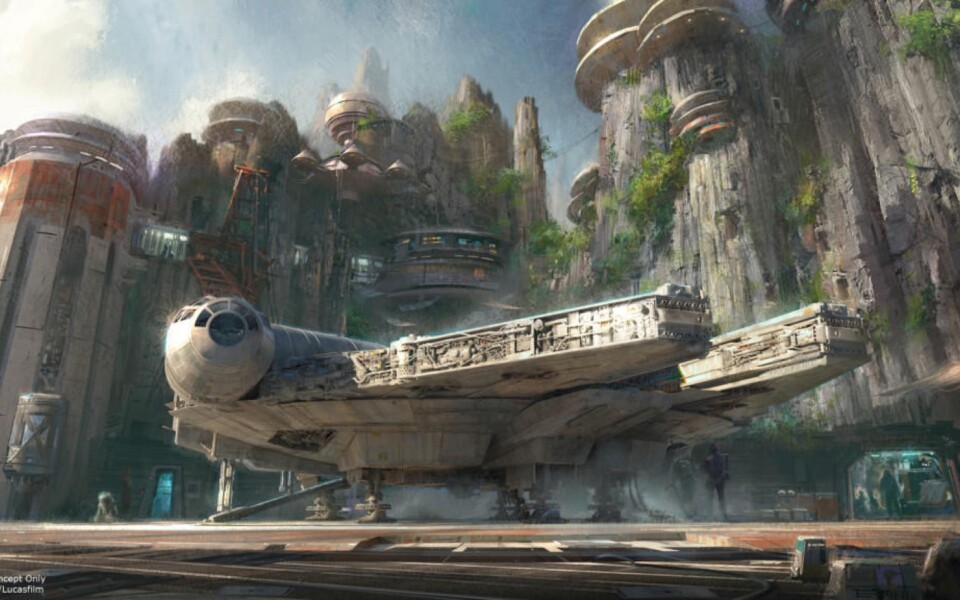 Millennium Falcon Ride Gets Nvidia Blackwell Overhaul
