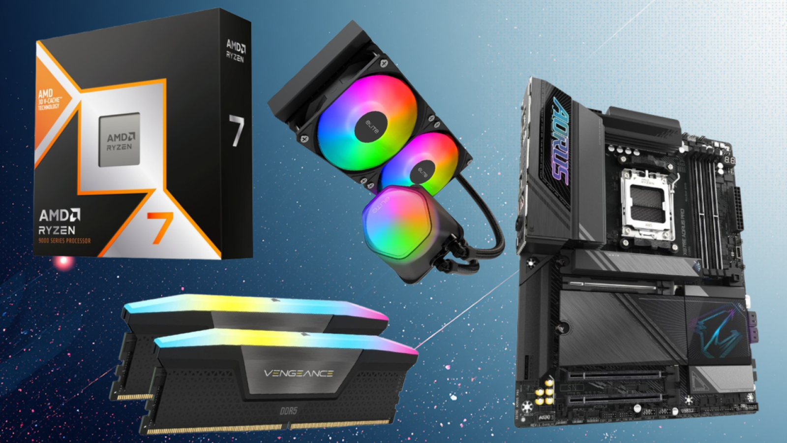 Ryzen 7 9800X3D Bundle: Save EUR 207 at Newegg