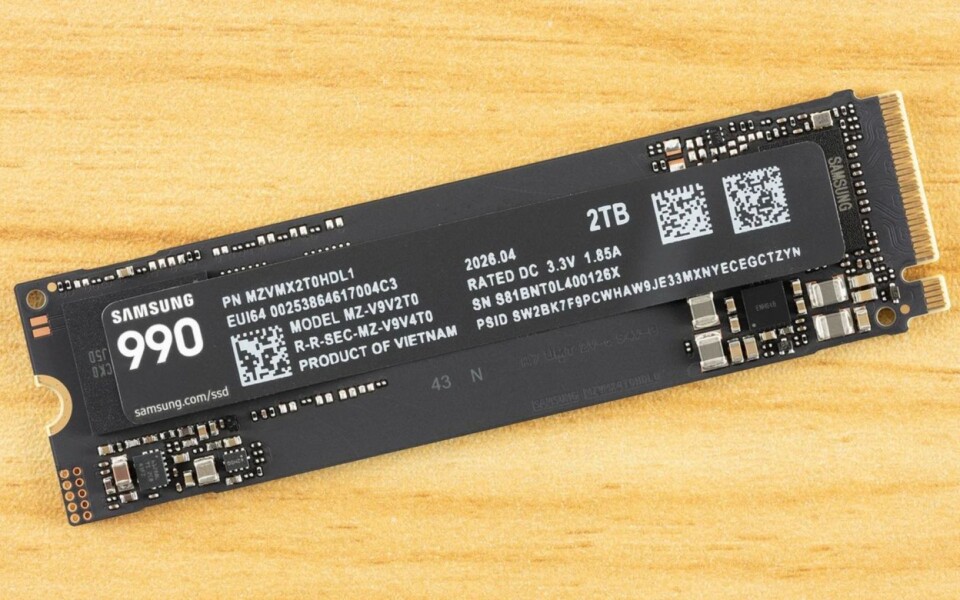Samsung 990 2TB SSD Drops 36% to EUR 291 at Amazon