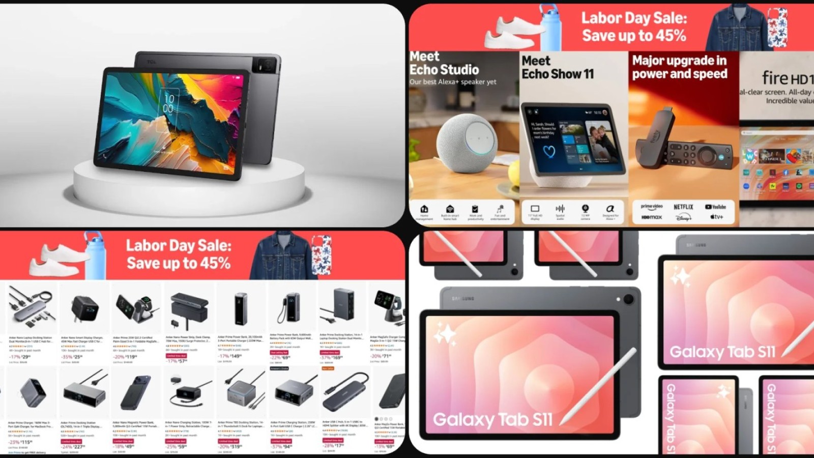 Amazon Labor Day Sale: TCL NXTPAPER Tablets From EUR 129