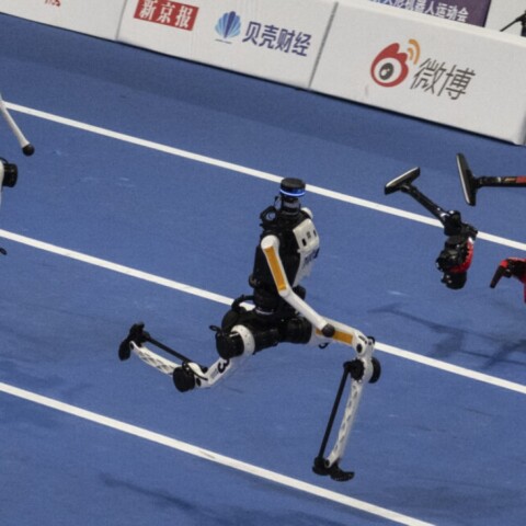 World Humanoid Robot Games: Robots Break Records, Catch Fire