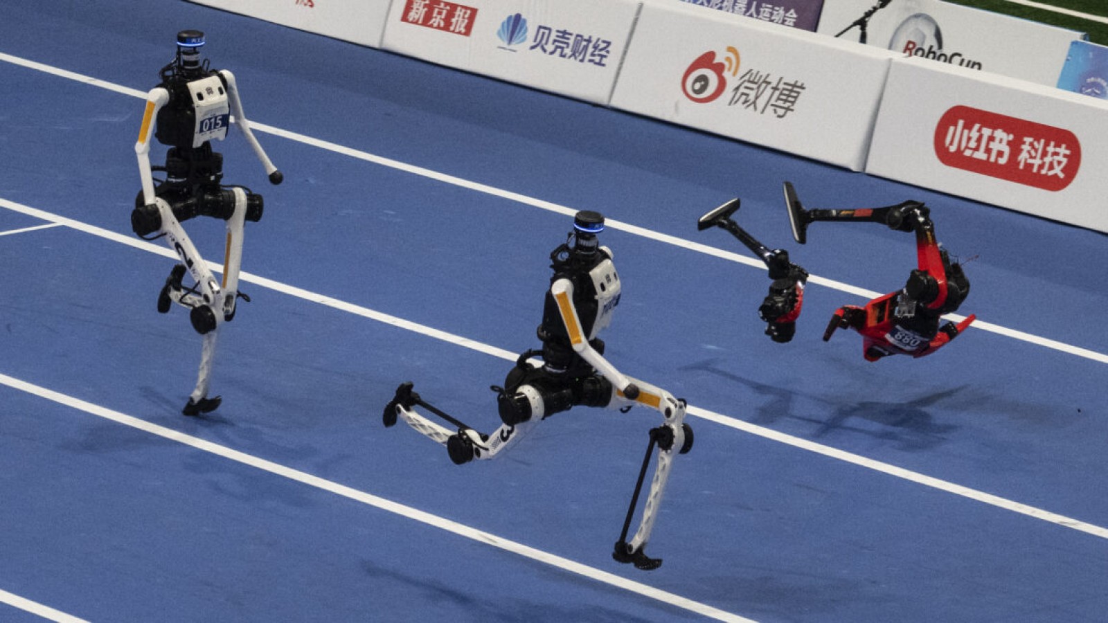 World Humanoid Robot Games: Robots Break Records, Catch Fire