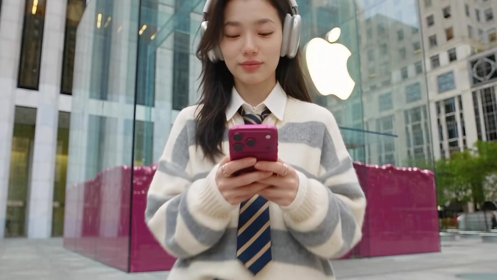 iPhone 18 Pro Dark Cherry Shines in AI Mock Ad