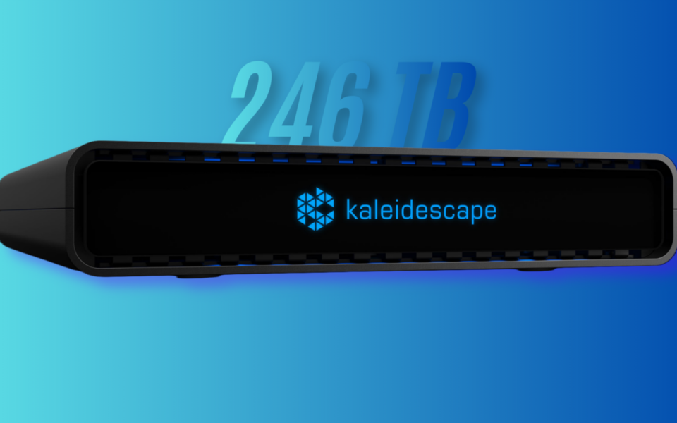 Kaleidescape Compact Terra Prime Packs 246TB SSD for Home Cinema
