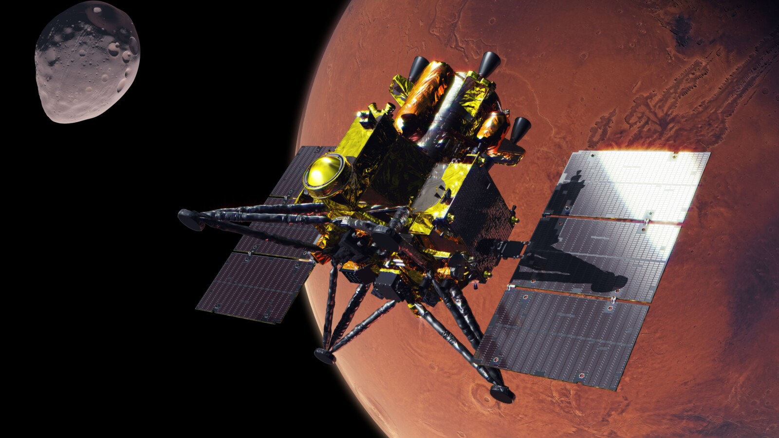 MMX Probe to Collect First-Ever Samples From a Mars Moon