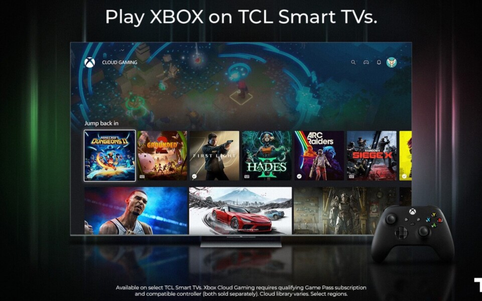 Xbox Game Pass App Coming to TCL Google TV Sets