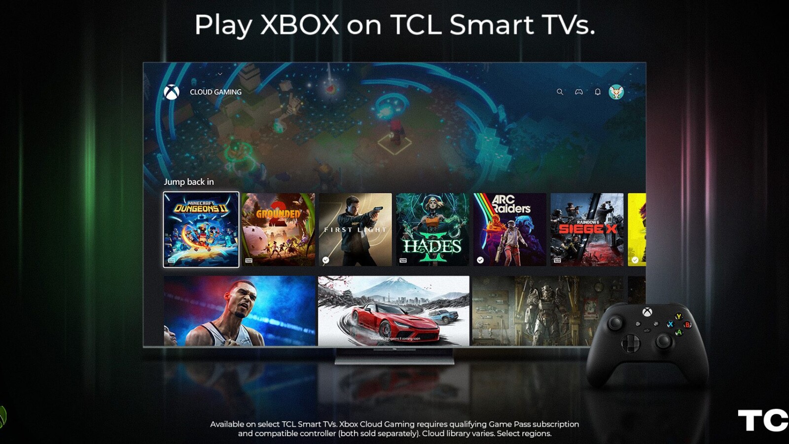 Xbox Game Pass App Coming to TCL Google TV Sets - Xbox Game Pass Google